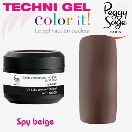 

Techni Uv & Led Color It 5Gr 146905 Шпионский бежевый, Peggy Sage