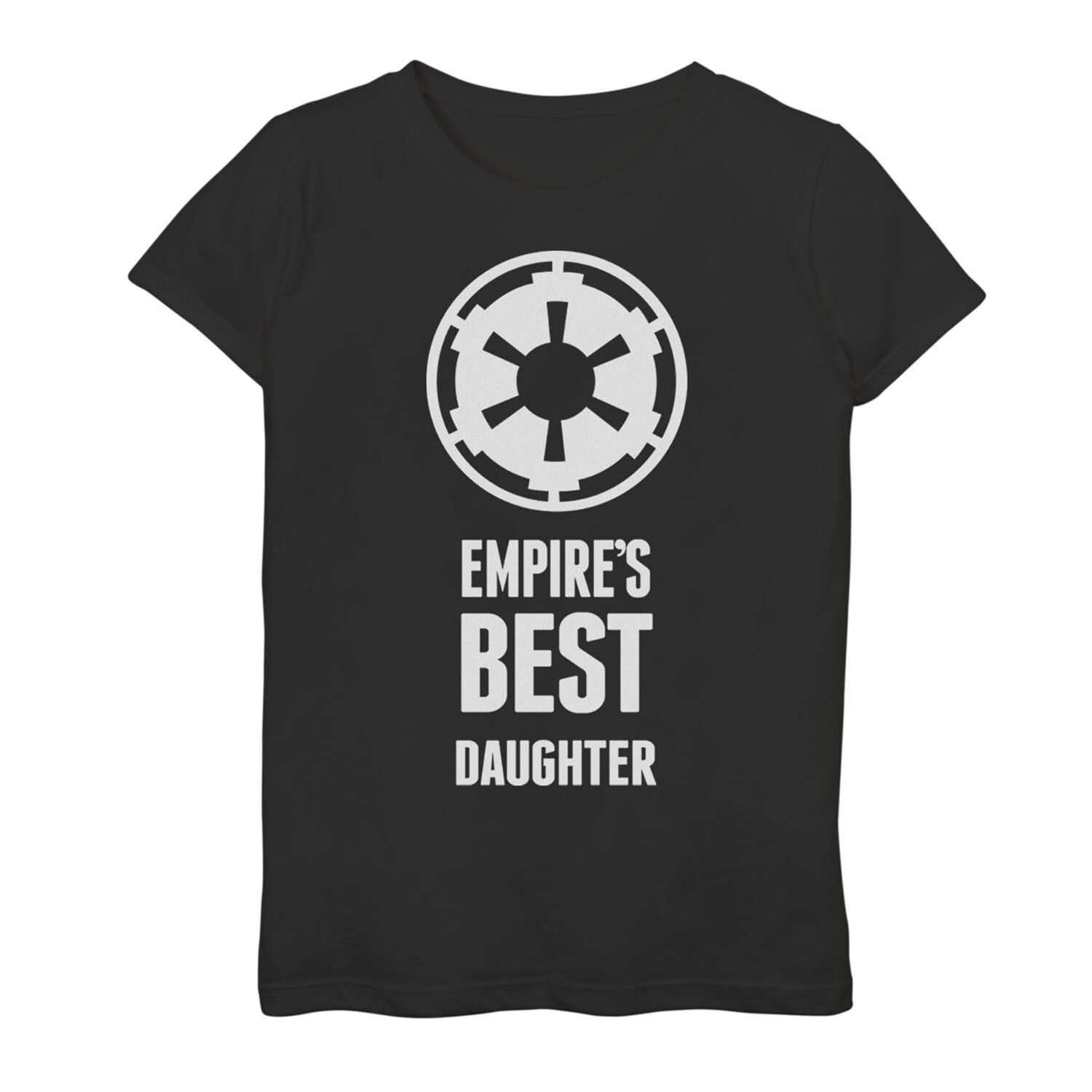 

Футболка с логотипом Empire's Best Daughter Empire для девочек 7–16 лет Star Wars