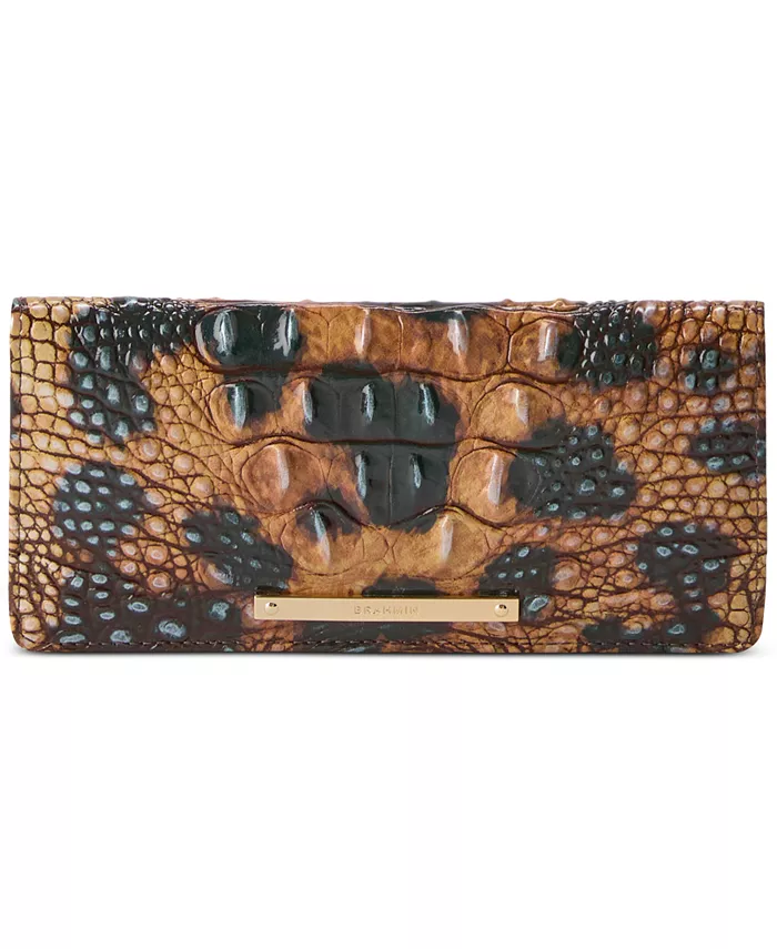 

Кошелек из тисненой кожи Ady Melbourne Brahmin, желтый