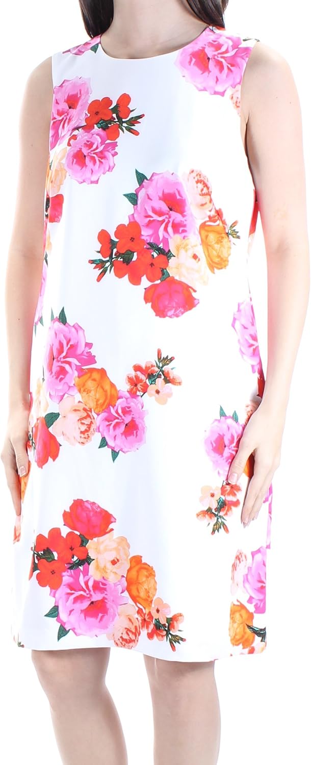 

Calvin Klein женские Shift, White Multi