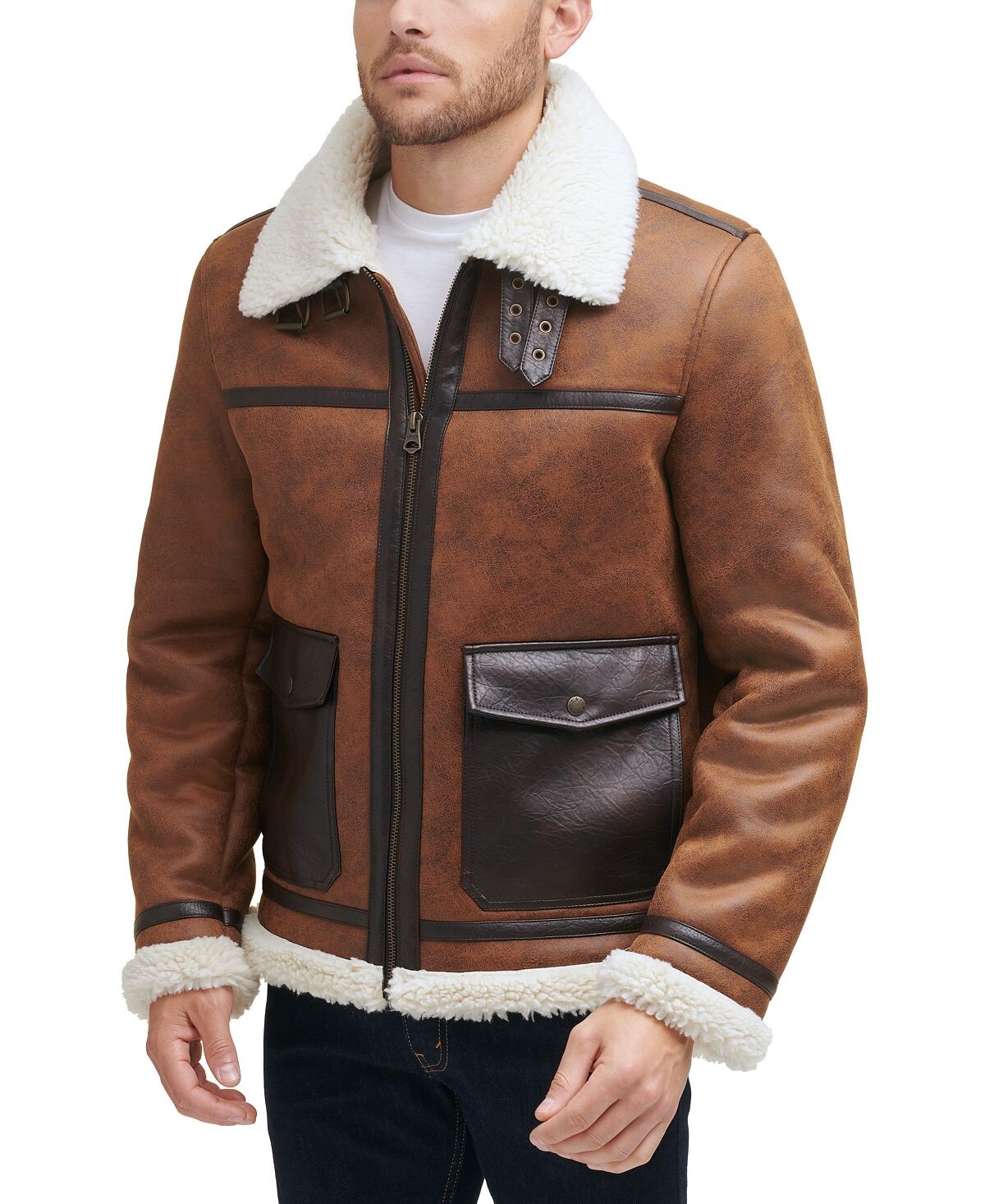 

Мужская короткая куртка Rancher из искусственной овчины Levi's