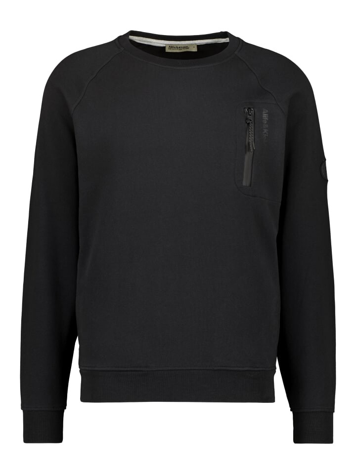 

Толстовка alife and kickin Rundhalspullover, Pullover FabioAK A, цвет moonless