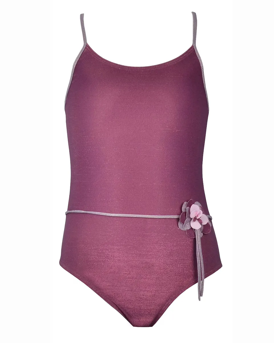 

Купальник для девочек Geno из блестящей ткани Red Point, цвет Rosa