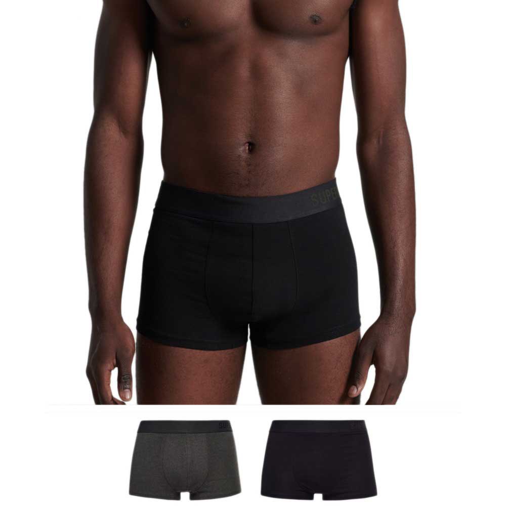 

Боксеры Superdry Trunk Offset 2 шт, черный