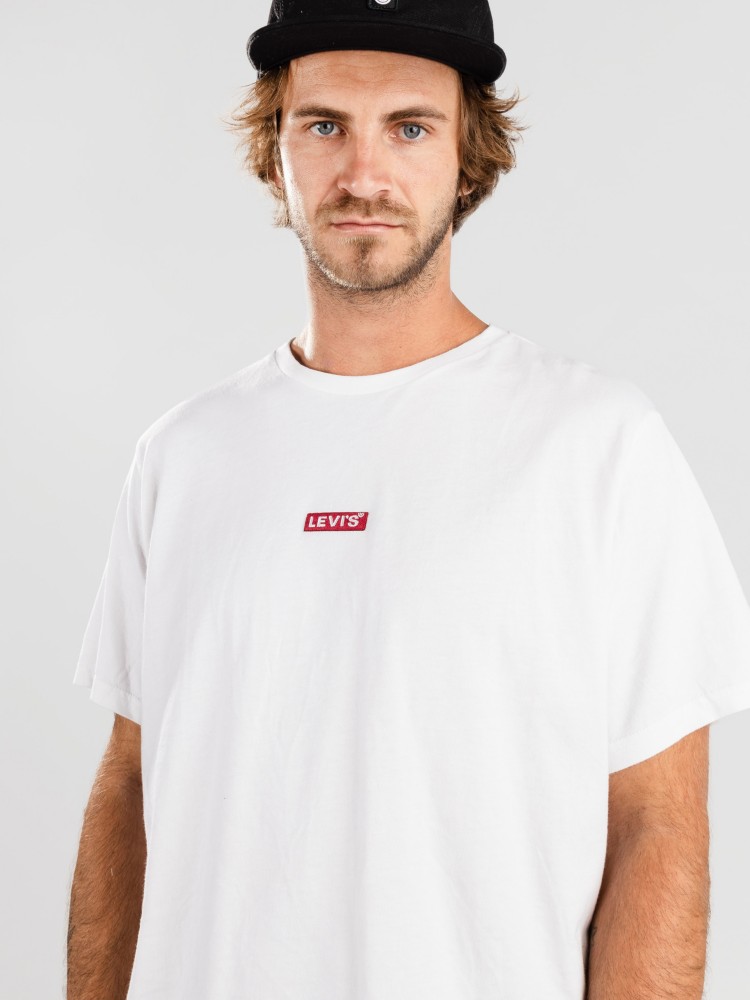 Футболка Levi's Relaxed Baby Tab T T-Shirt, bright white — фото 3