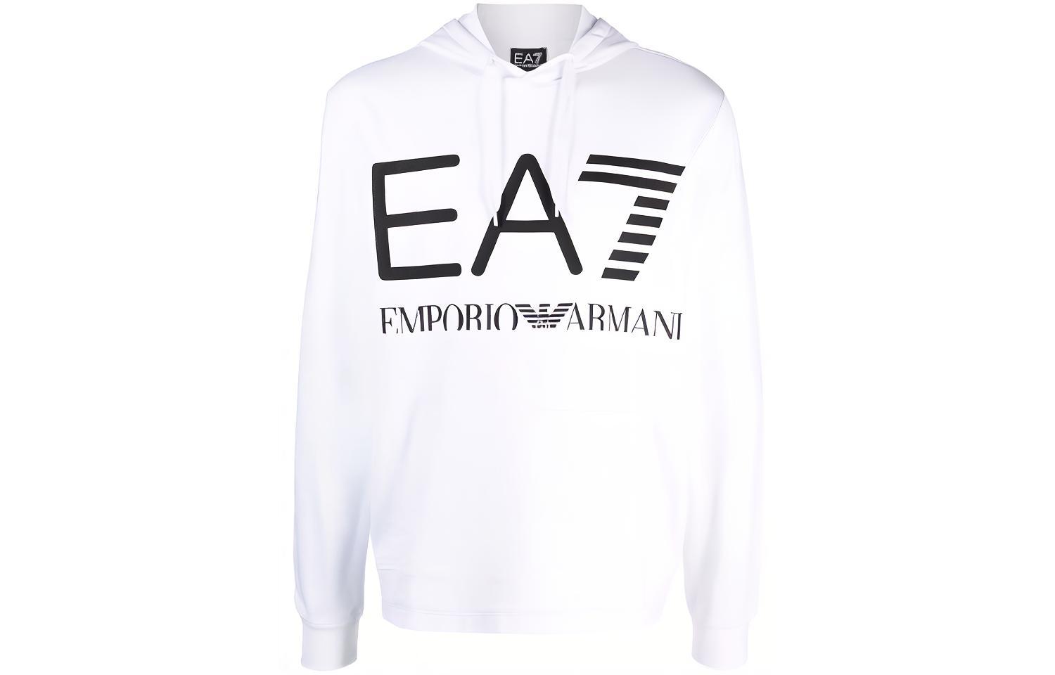 

EMPORIO ARMANI Толстовка EA7 мужская белая