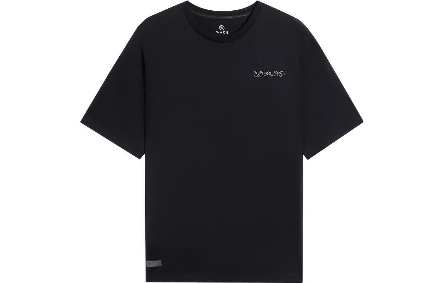 

Футболка Wade Collection унисекс, черная Lining, черный