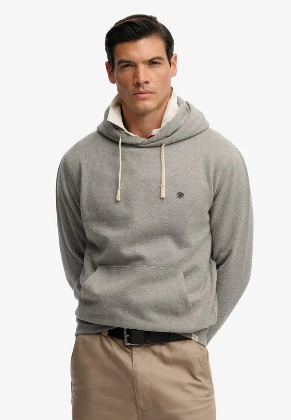 

Худи с вышитым монограммом Superdry & Co, Dark Vintage Grey Marl, Серый, Худи с вышитым монограммом Superdry & Co, Dark Vintage Grey Marl