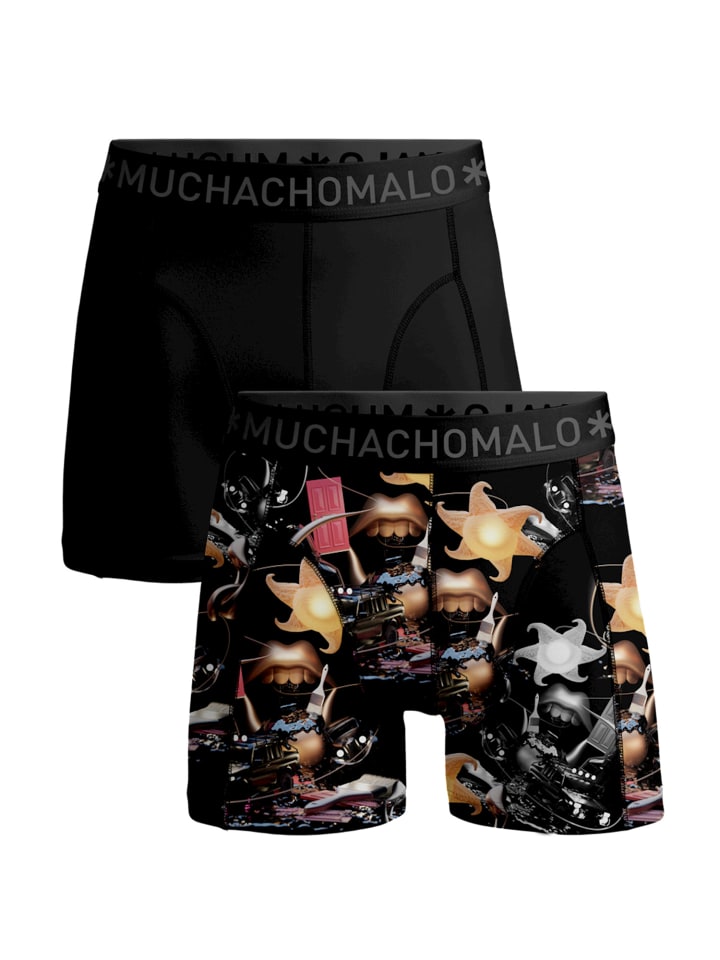 

Боксерские трусы Muchachomalo, цвет multicolor/black