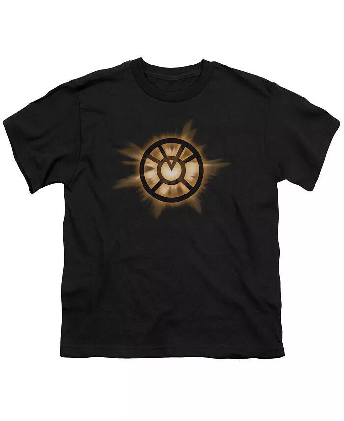 

Футболка с коротким рукавом Orange Glow для мальчиков Green Lantern, черный