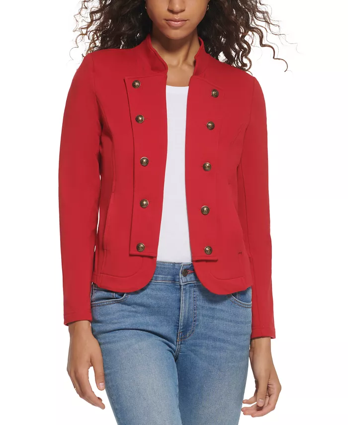 

Женская военная куртка Military Band Tommy Hilfiger, красный