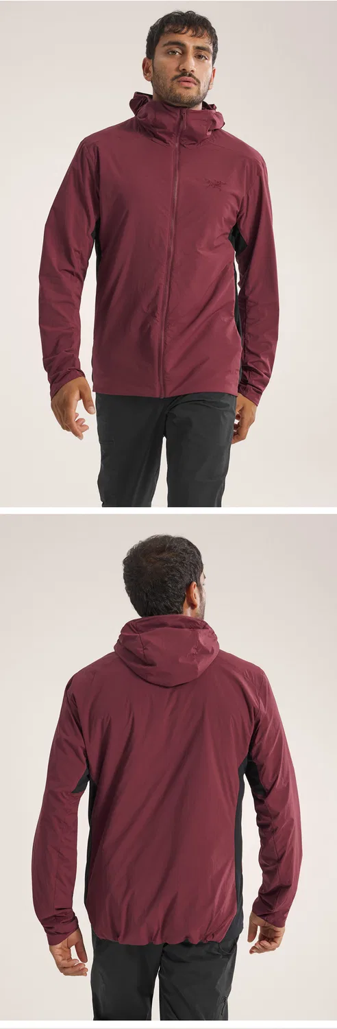 Мужская куртка с капюшоном Atom SL Hoody M цвета марс от Arcteryx — фото 2