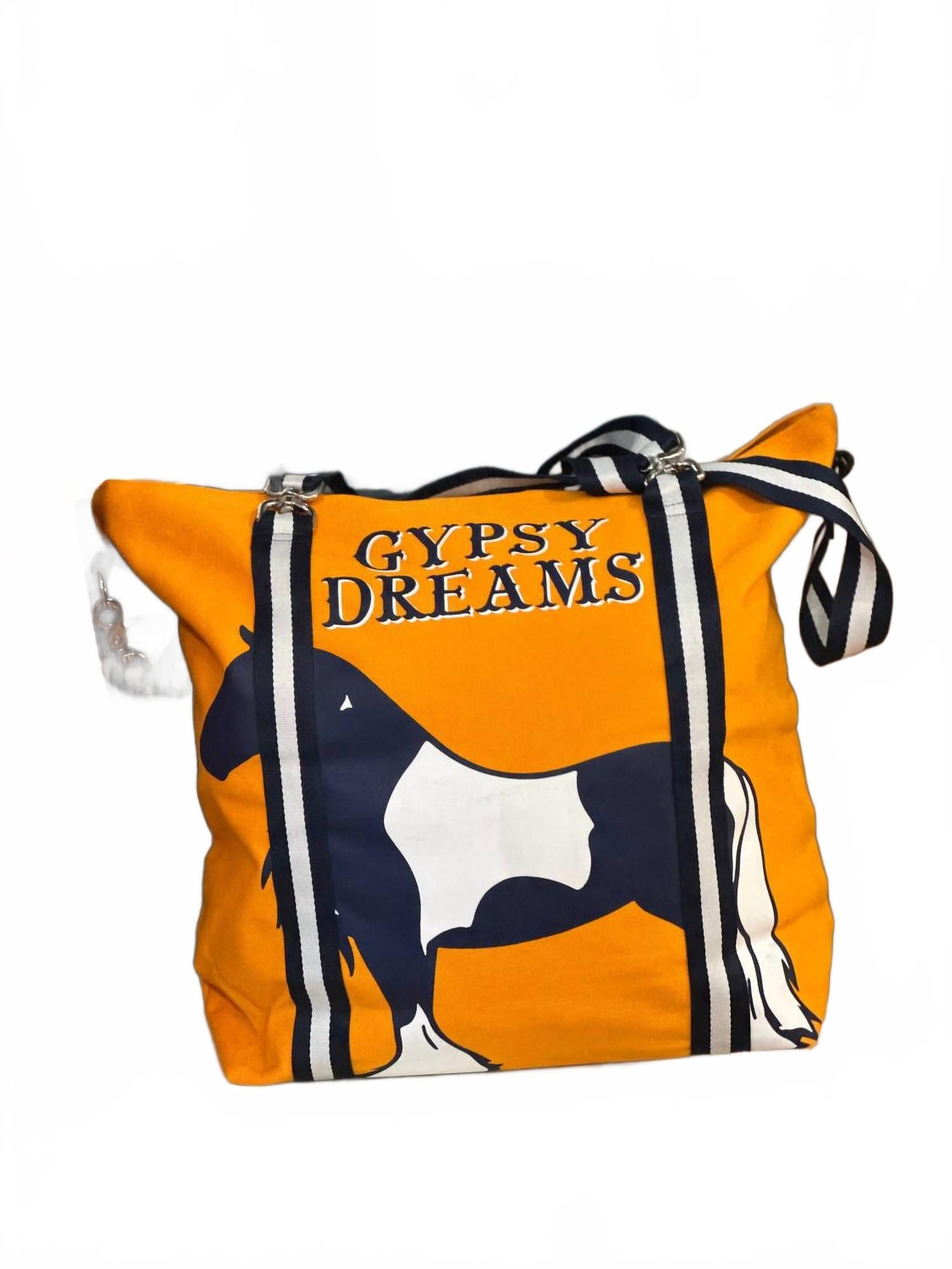 

Gypsy Dreams Ocala Tote Bags In Orange Vanner House, оранжевый