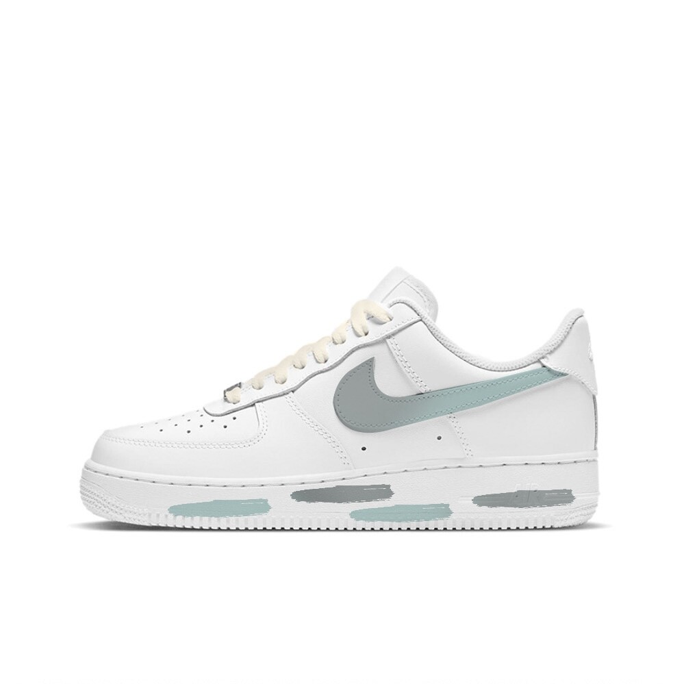 

Кроссовки Nike Air Force 1 Skateboarding Shoes Men Low-top Green/gray, зеленый