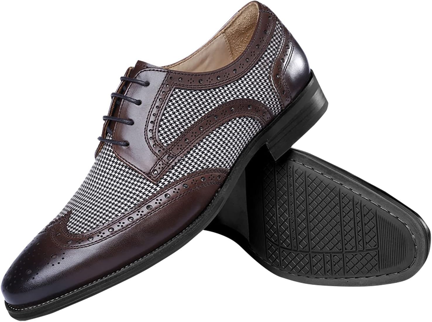 

Мужские классические туфли BORAMAX, туфли оксфорды, мужские деловые дерби из искусственной кожи, низкие кожаные лоферы, красные-45