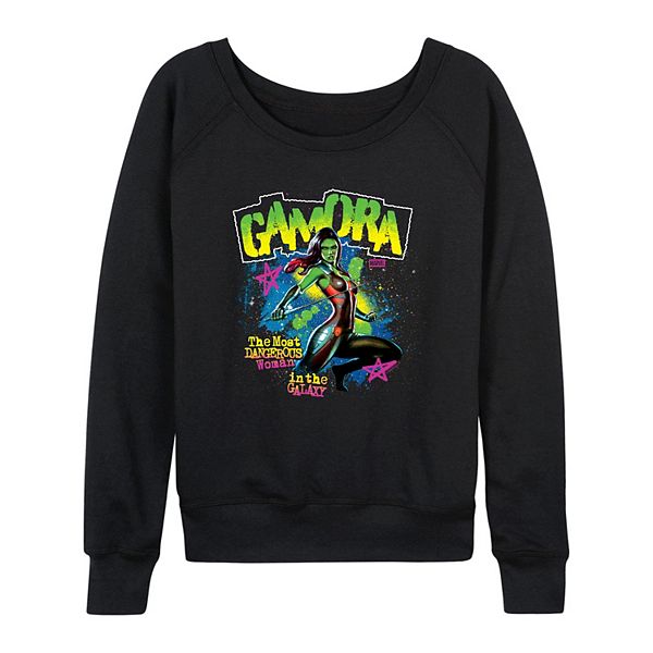 

Женская футболка с длинным рукавом Gamora the most dangerous woman in the galaxy Marvel