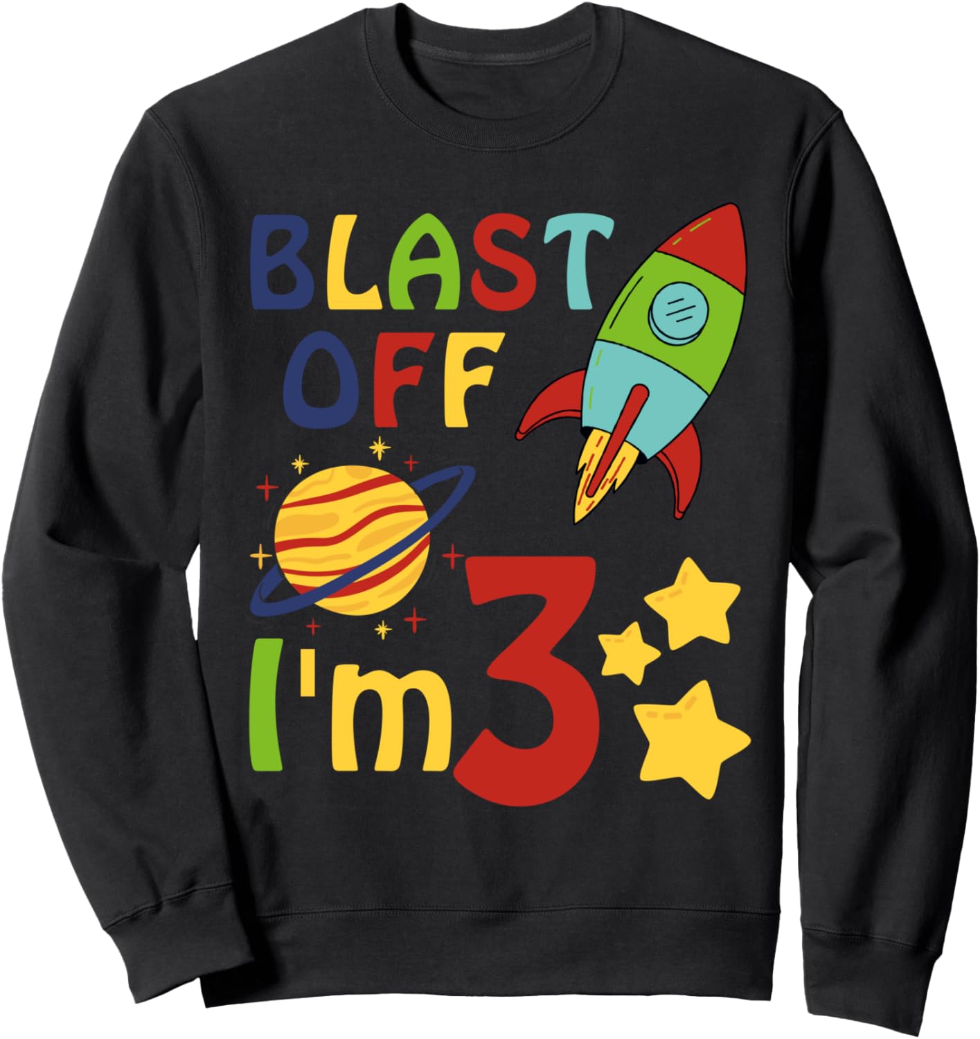 

Толстовка с изображением ракеты, космонавта, инопланетянина и мальчика на тему космической вечеринки в 3D-формате Family Look Cosmos Themed Party Decorations Gifts, черный