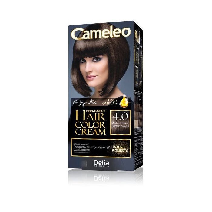 

Краска для волос Tinte Omega 5 Hair Color Cameleo, 4.0 Medium Brown