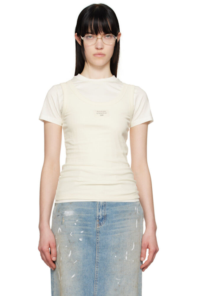 

Футболка Off-White с несколькими слоями Acne Studios