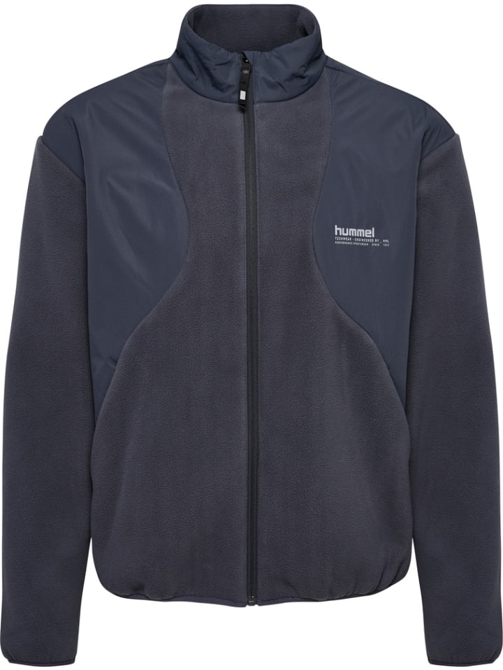 

Куртка из гибридного флиса серого цвета Hummel