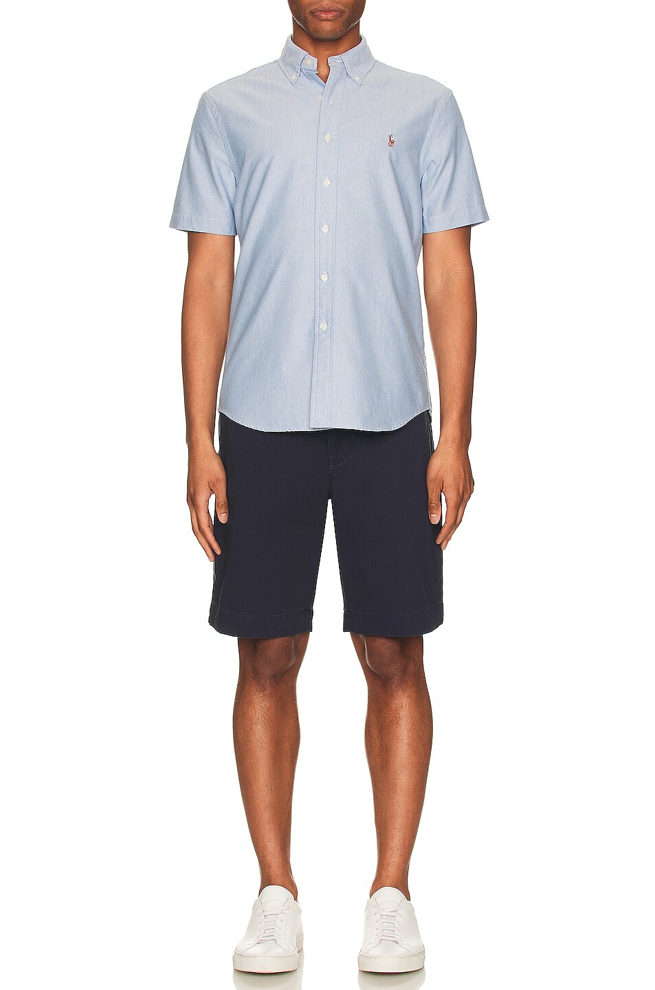 Короткие брюки-чиносы стрейч Polo Ralph Lauren, цвет Nautical Ink — фото 3