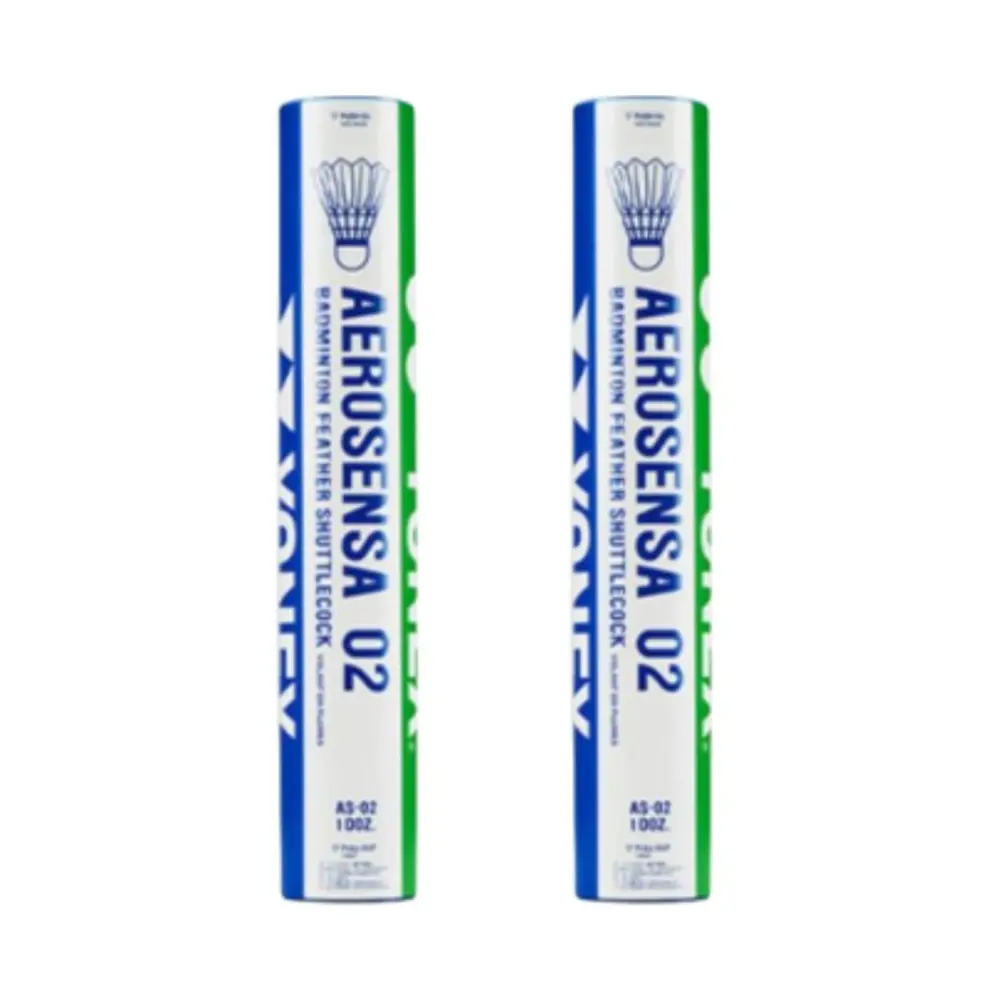 

AS 02EX воланчик из утиного пера 12 штук утиное перо средняя жесткость воланчики из утиного пера YONEX
