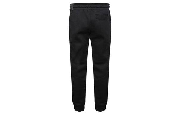 Спортивные штаны Air Jordan Wings Hvy Flc Pant Casual Sports Fleece Long Pants Black, черный — фото 2