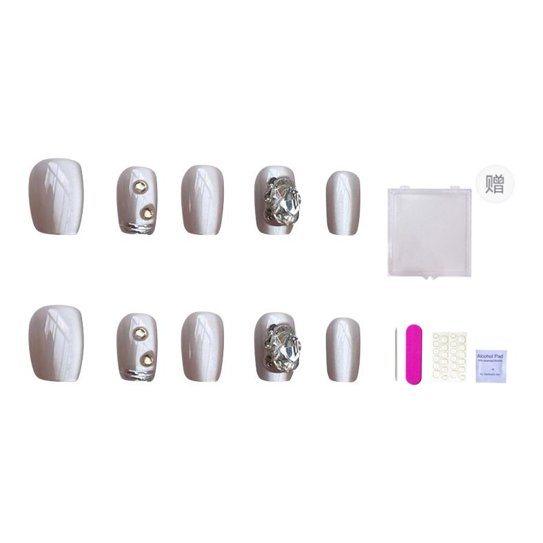 

Искусственные ногти для женщин ORANOT, Long Ladder M, Suitable For Chubby Hand[Includes Storage Box]16-12-13-12-9