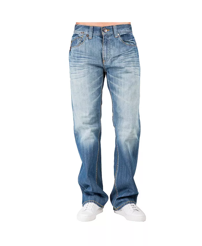 

Мужские джинсы Premium Denim Relaxed-Fit Boot cut Level 7, синий