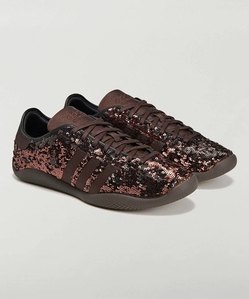 Кроссовки adidas×WALES BONNER/adidas×WALES BONNER/WB KARINTHA SEQUIN Garden Tokyo, Dark Brown 3 — фото 2