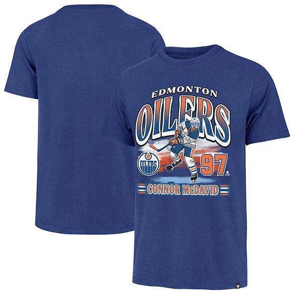 

Футболка '47 Connor McDavid Royal Edmonton Oilers Franklin Player Name & Number 47 Brand