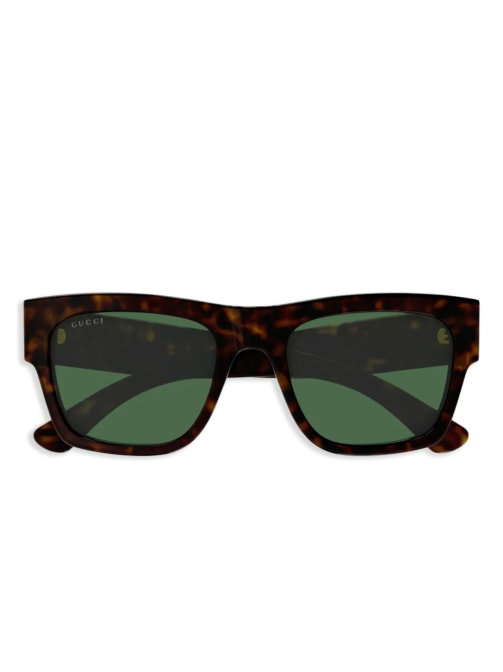 

Солнцезащитные очки в квадратной оправе Gucci Eyewear, коричневый