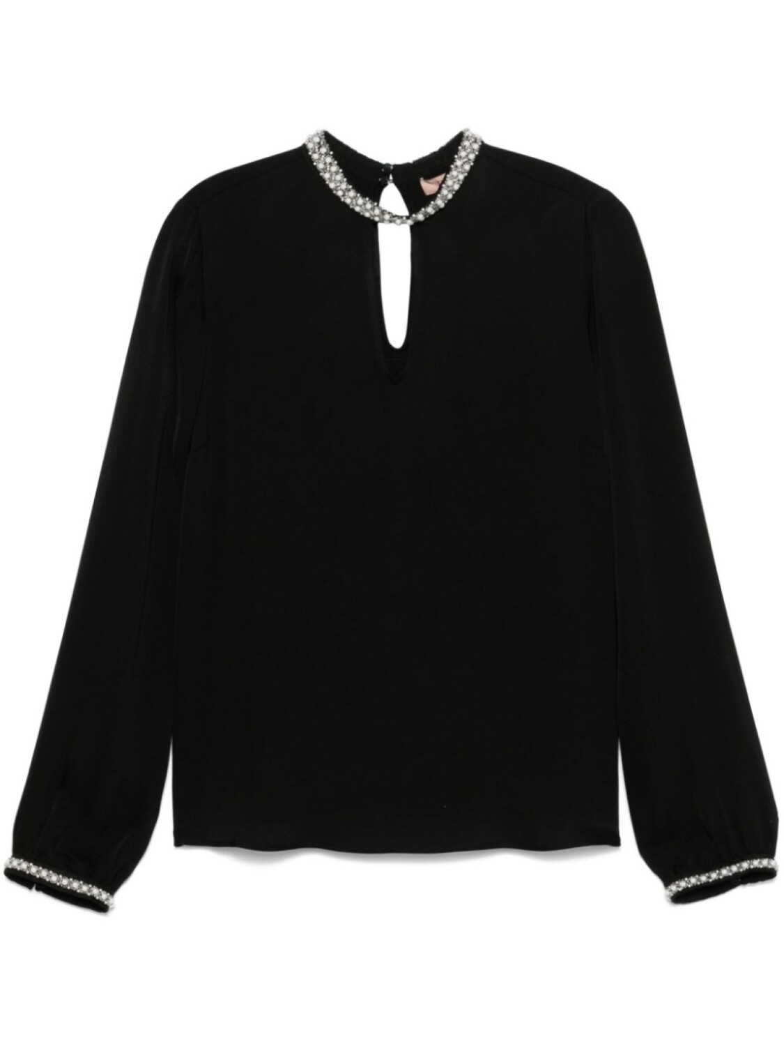 

Блузка из крепа TWINSET, черный