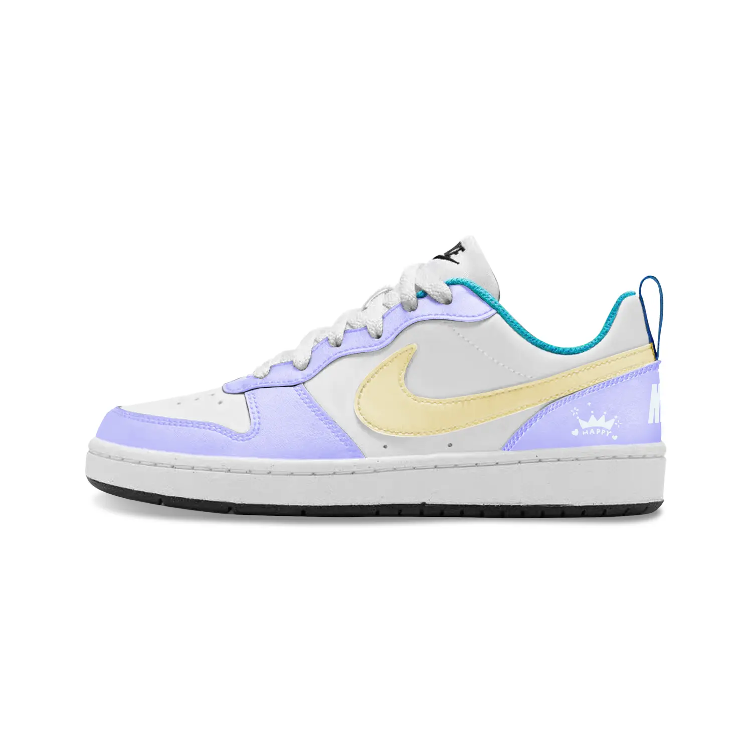 

Детские скейтерские кроссовки Court Borough для младших школьников Nike, фиолетовый