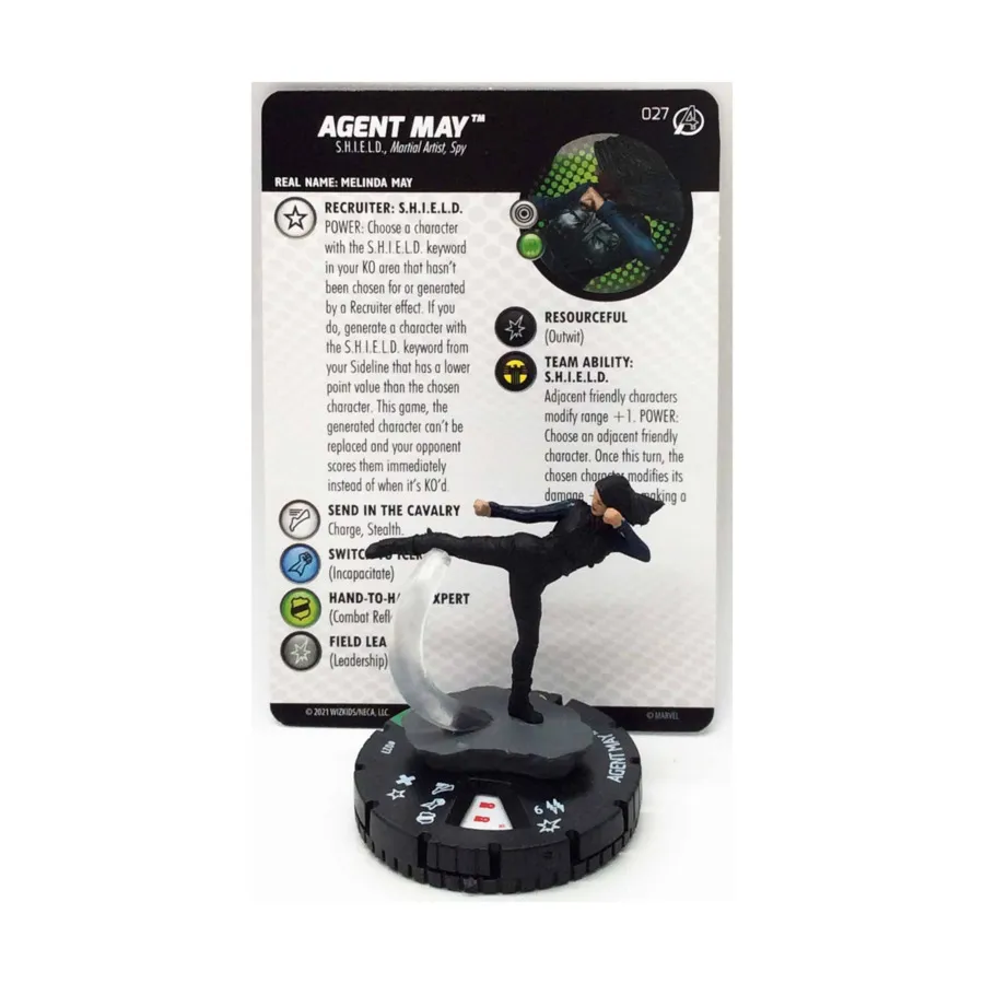 

Агент Мэй #027, Marvel HeroClix - Avengers Fantastic Four - Empyre - Singles