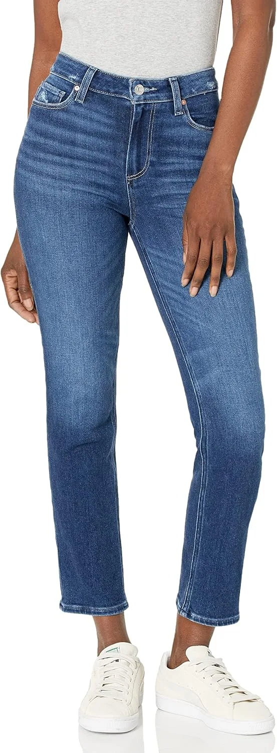 

PAIGE Women's White Noise Grand Hem Jeans