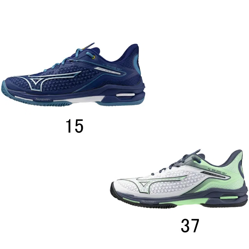 Теннисные кроссовки «Wave Exceed Tour 6 OC» от Mizuno, 37