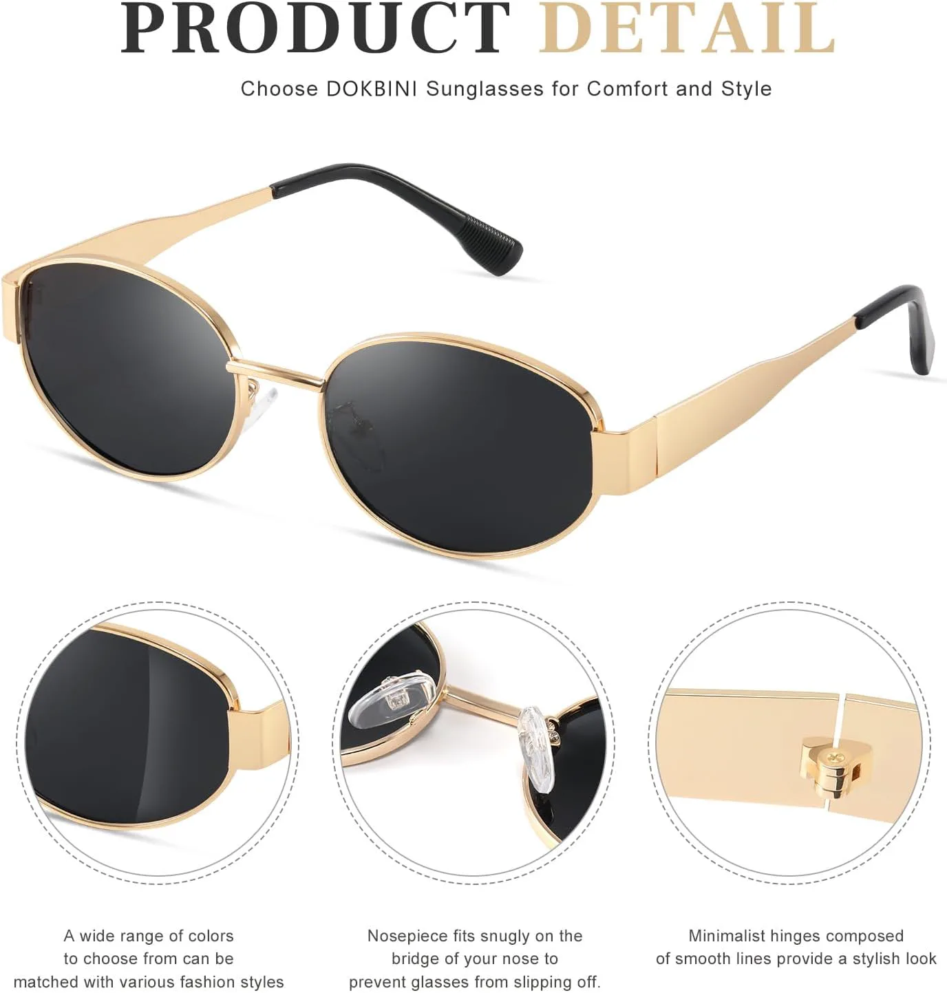 

Женские солнцезащитные очки в стиле ретро - классические, модные поляризованные солнцезащитные очки с защитой UV400. Стильные очки Dokbini, Silver/Pink Mirrored