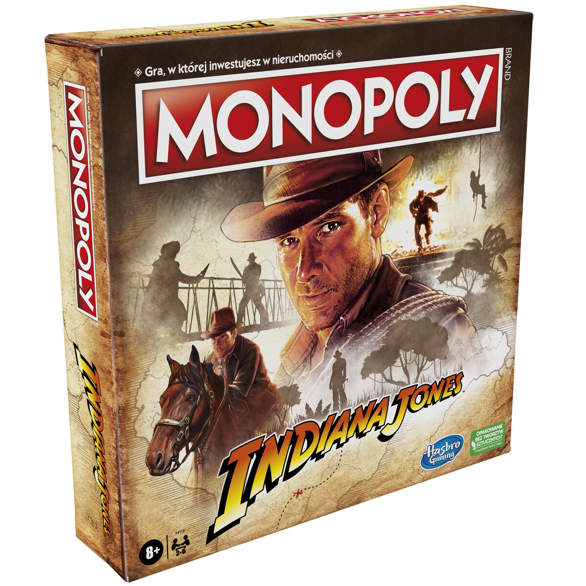 

Настольная игра «Монополия Индиана Джонс» F4112 Monopoly