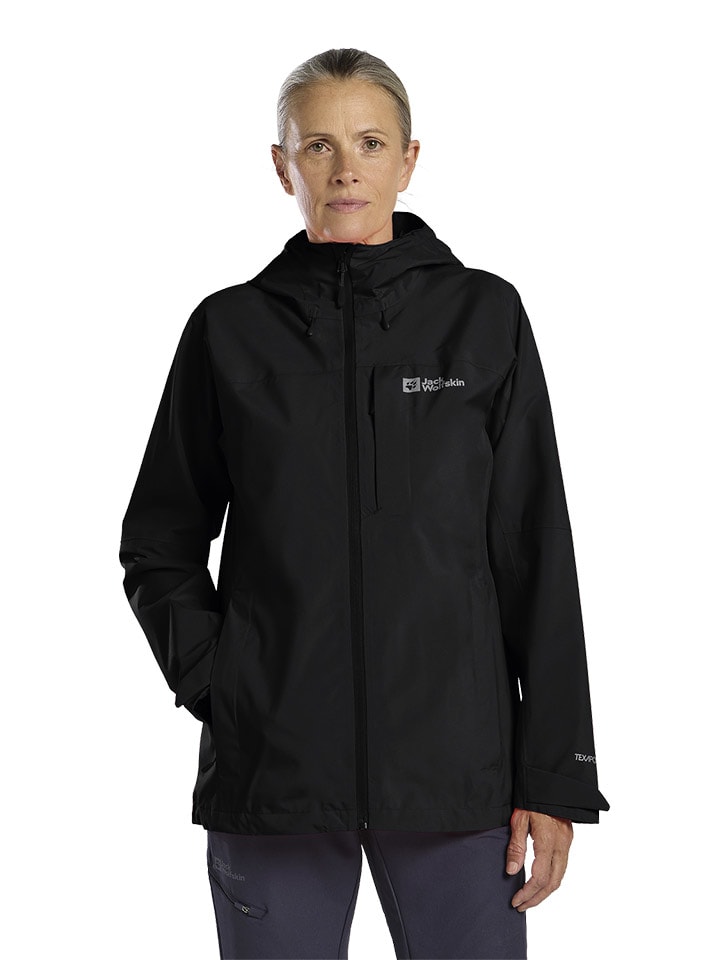 

Куртка софтшелл Tempest 2L Jack Wolfskin, черный