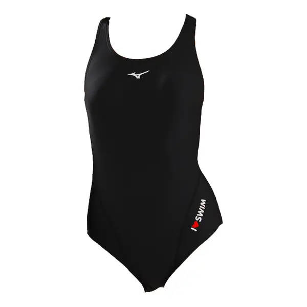 

Купальник nylon one piece swimsuit 'black' Mizuno, черный