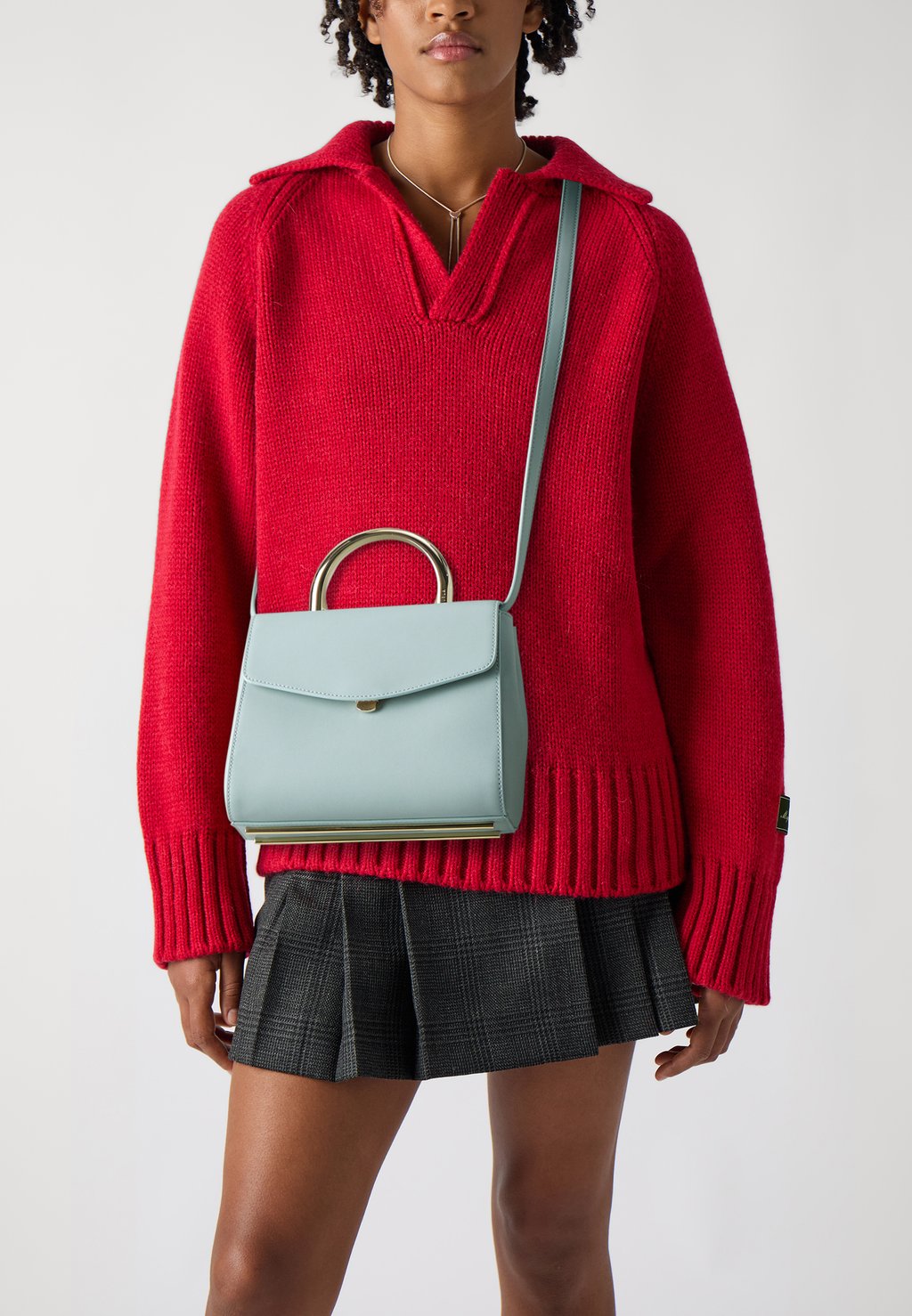 

Сумка MERIDIANA MINI TOP HANDLE Furla, светло-голубой