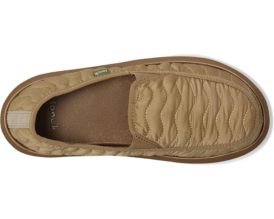 Кроссовки Sanuk Donny Quilted, Olive — фото 2