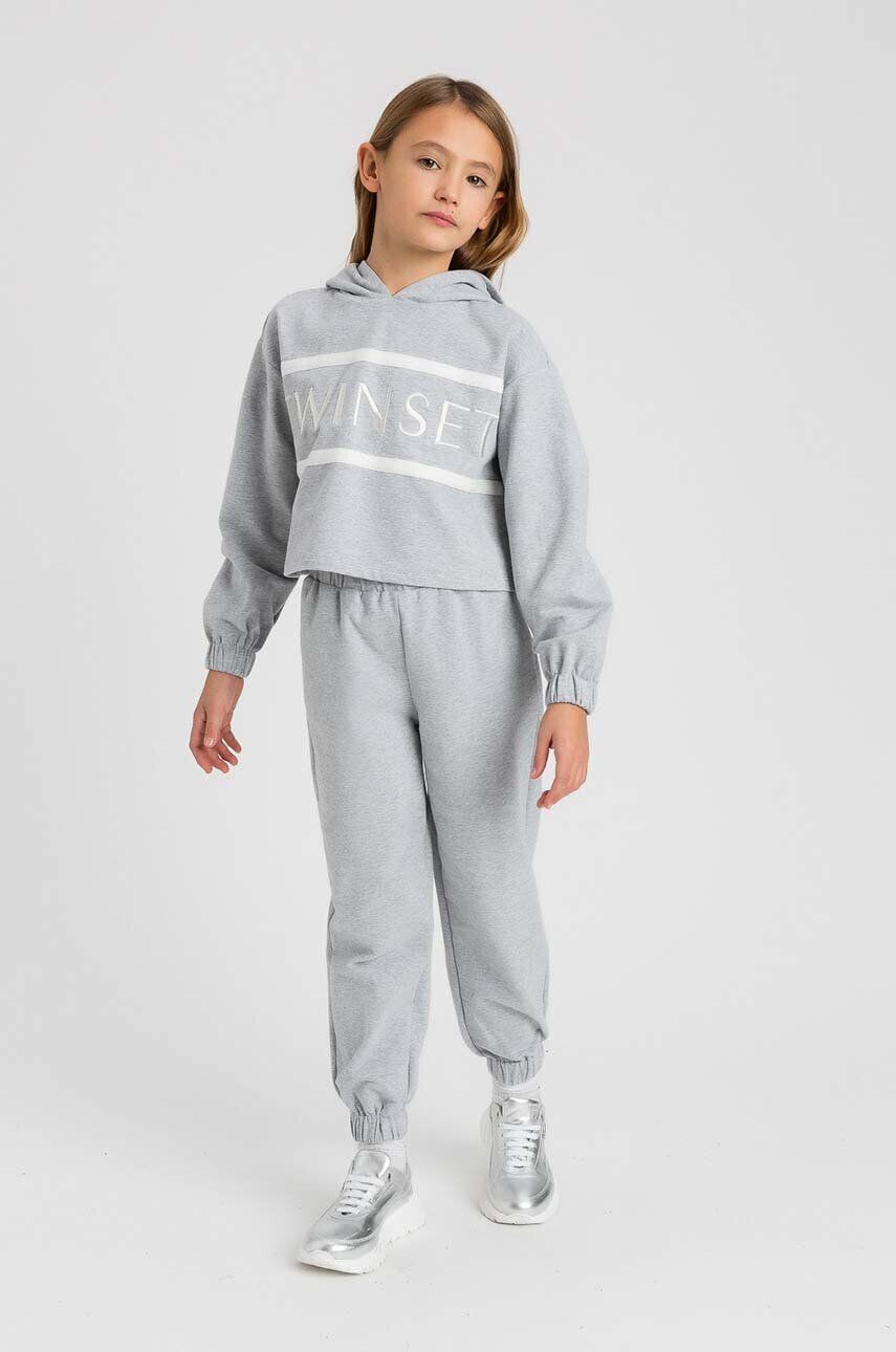 

Толстовка Twinset для детей, серый