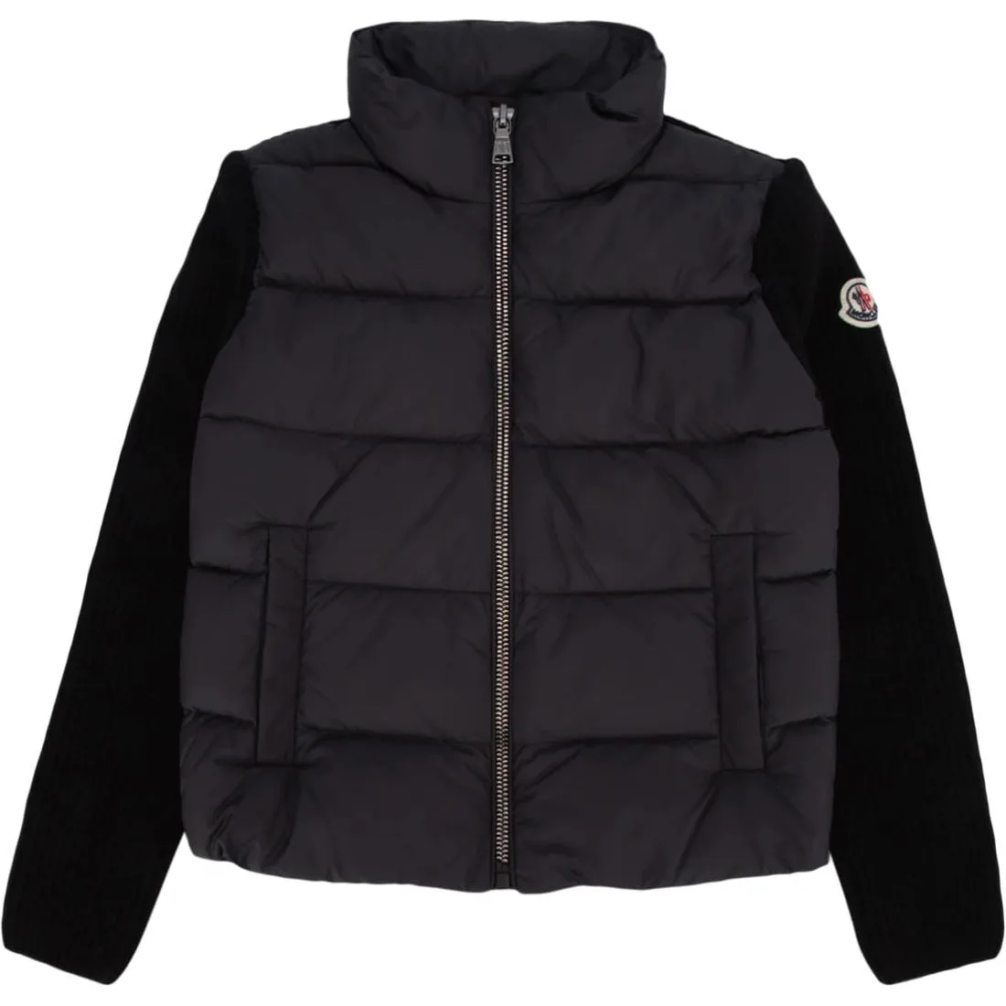 Moncler Детская пуховик Black