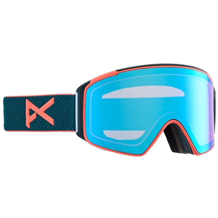 

Цилиндрические защитные очки M4S с низкой посадкой на переносице Anon, Deep Emerald/Perceive Variable Blue +Perceive Cloudy Pink