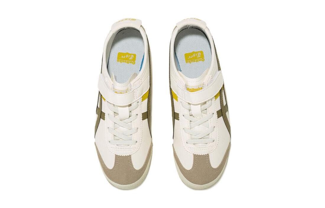 Кроссовки Onitsuka Tiger MEXICO 66 Kids Lifestyle Shoes Kids Low-top Beige/brown, коричневый — фото 2