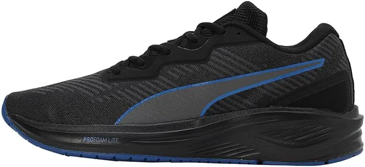 Кроссовки PUMA Unisex Aviator Profoam Sky для зимнего бега, Puma Black Victoria Blue — фото 2