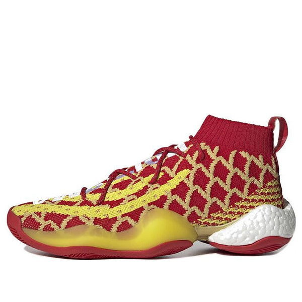 

Кроссовки x pharrell crazy byw Adidas, красный