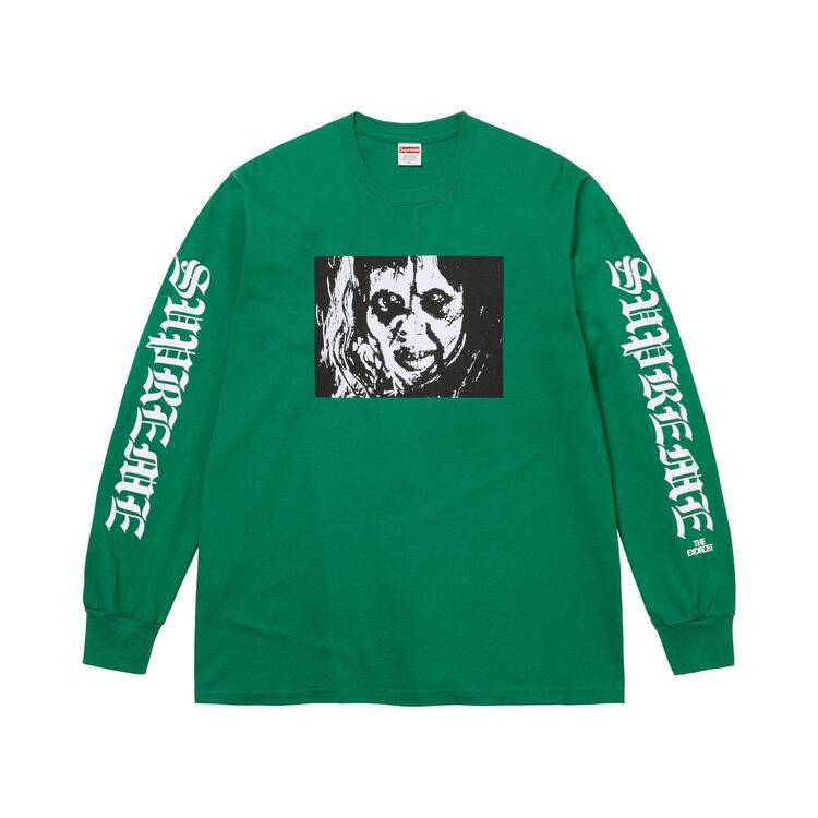 

Футболка Supreme x The Exorcist Mother Long-Sleeve Tee, Light Pine